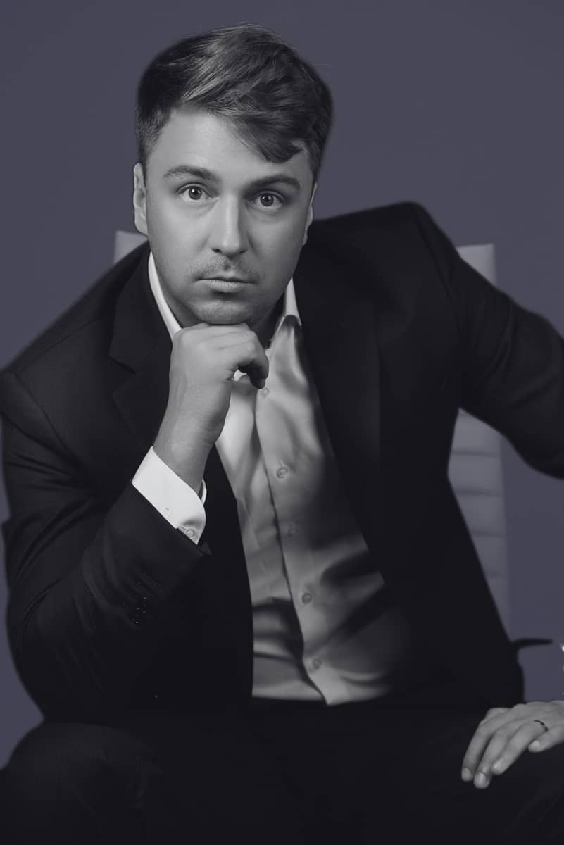 Portrait of Nick Polyushkin, Chief Executive Officer and Founder.