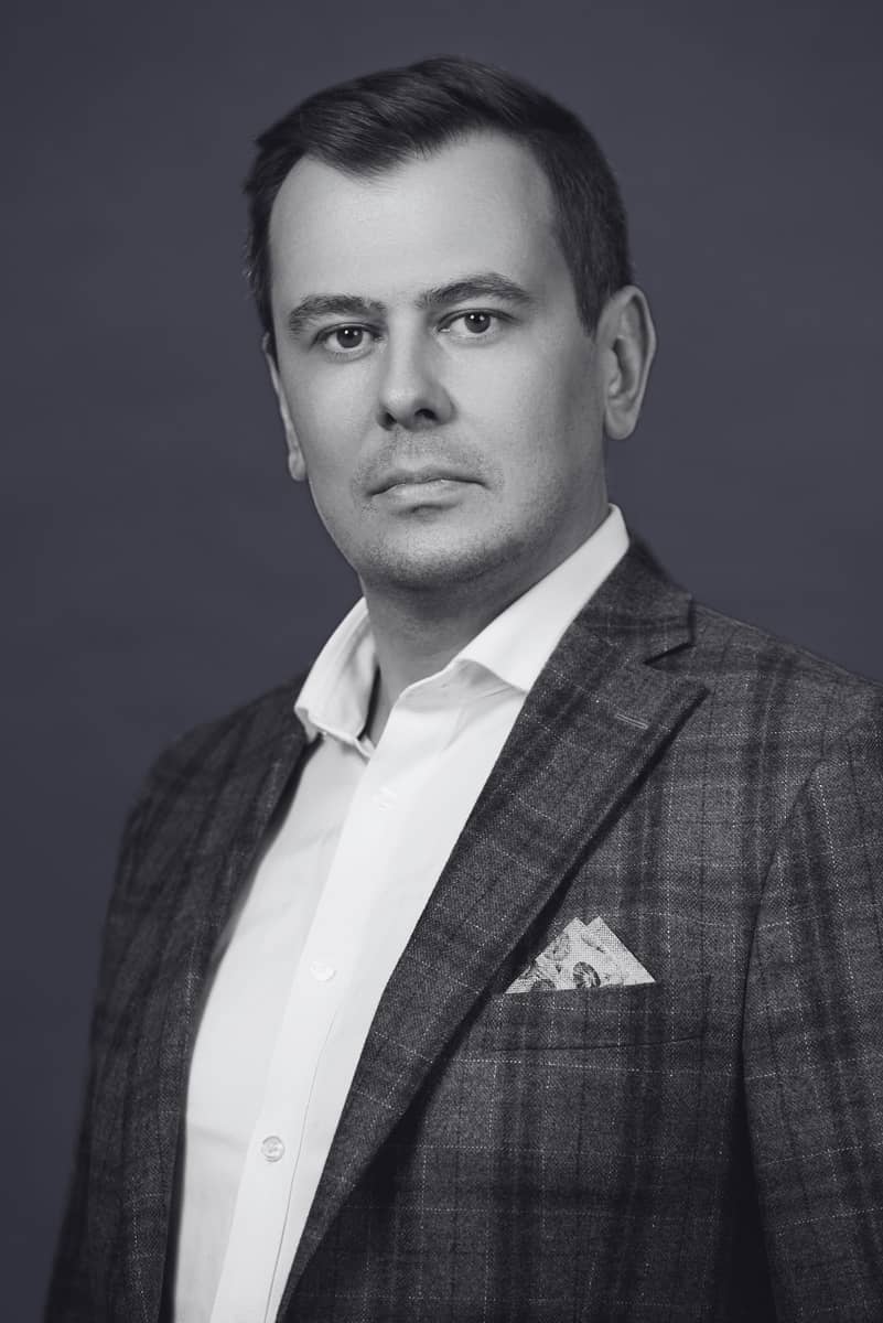 Portrait of Yury Kharitonenkov, Managing Partner.